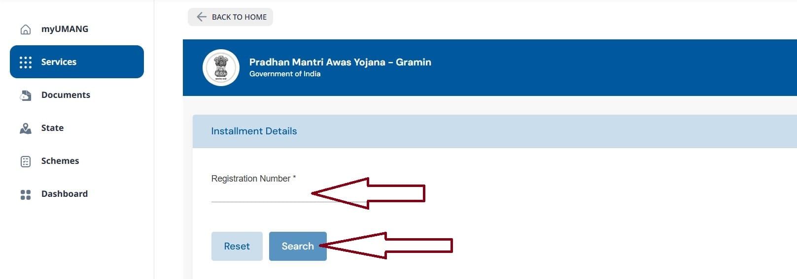 PM AWAS Installment Details